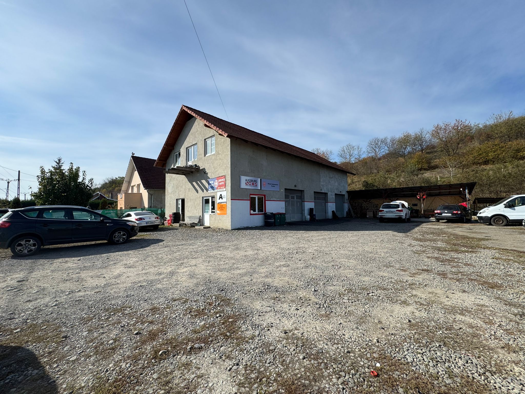 Fațada service auto DIESELNET Reghin